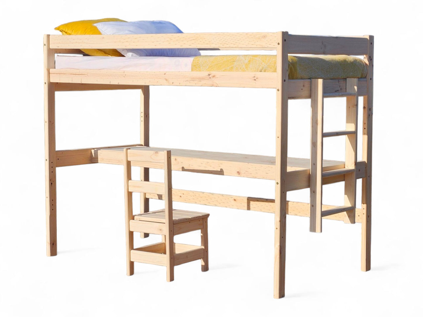 Solid Pine Loft Bed
