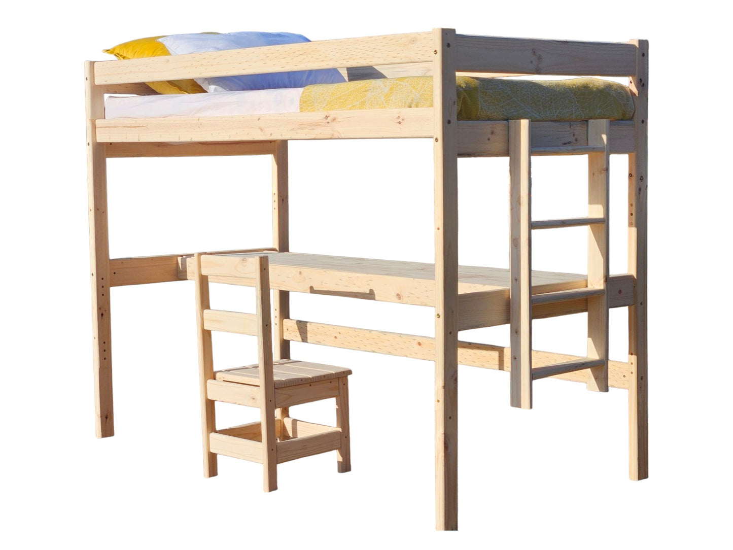 Solid Pine Loft Bed