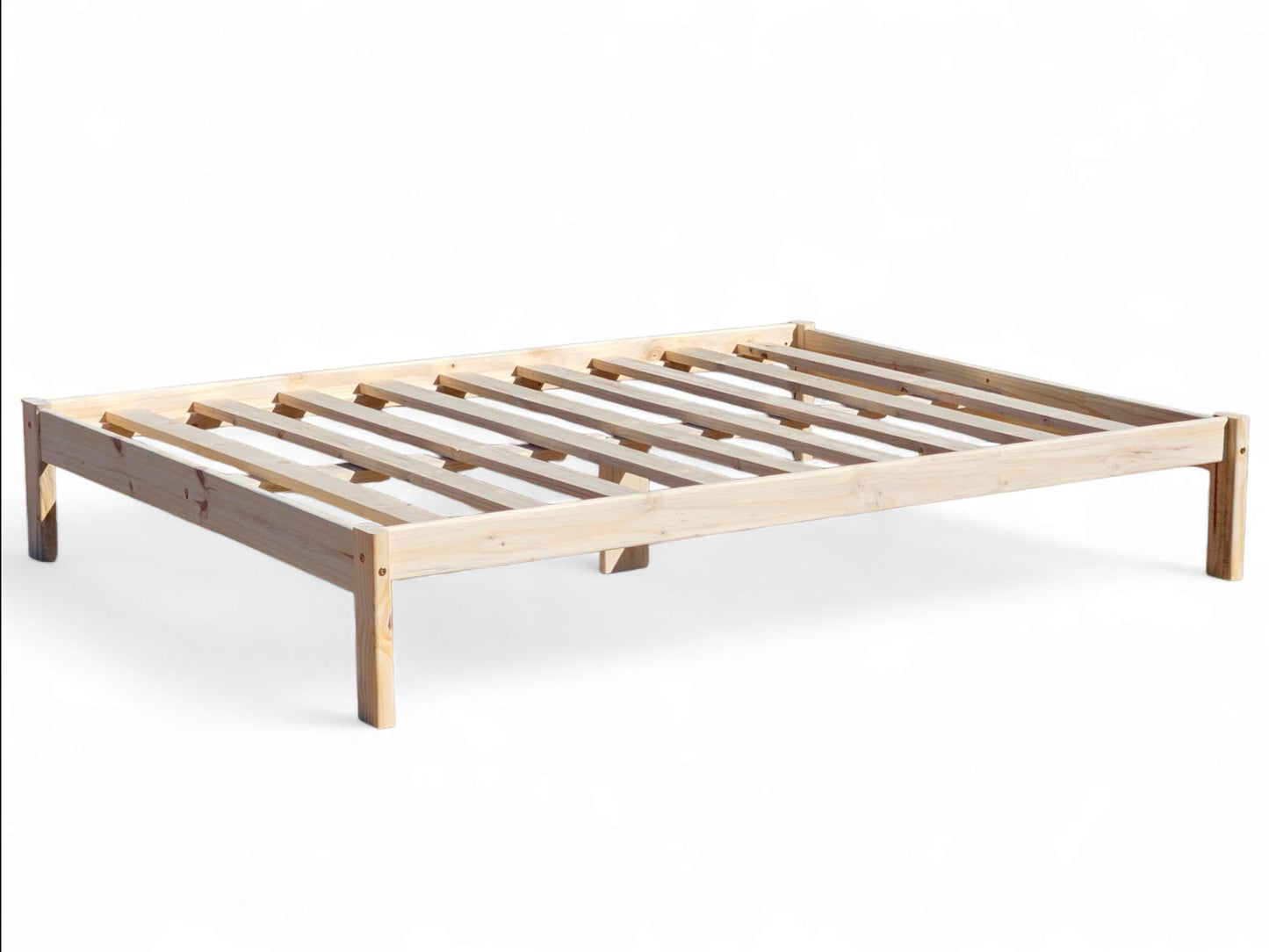 🛏️ Skala Solid Pine Bed Base