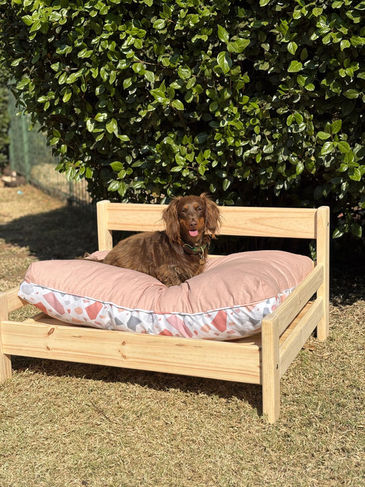 Timber Town Solid Pine Doggy Day Bed 🐾