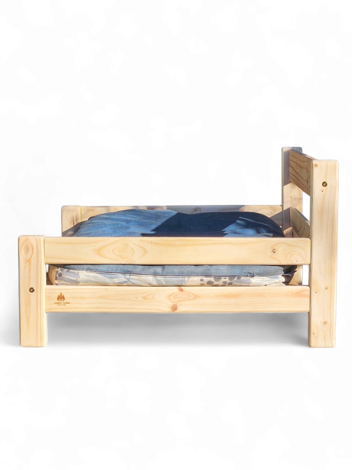 Timber Town Solid Pine Doggy Day Bed 🐾