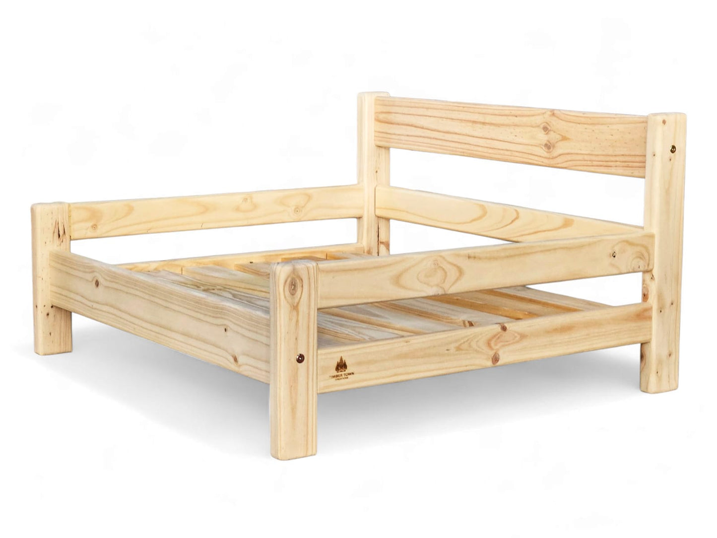 Timber Town Solid Pine Doggy Day Bed 🐾