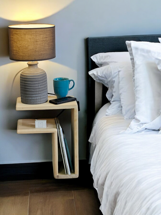 🪵 Polygon Pine Shelves