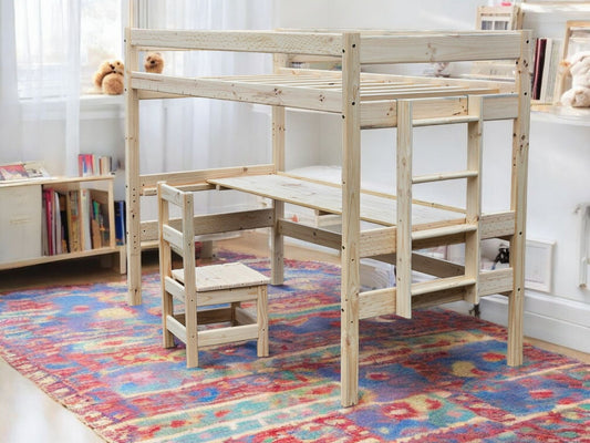 Solid Pine Loft Bed