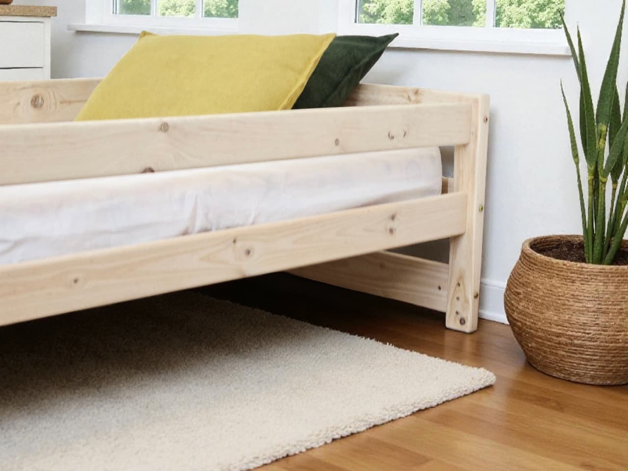 3 in 1 Solid Pine Toddler Bed 👶🛏️