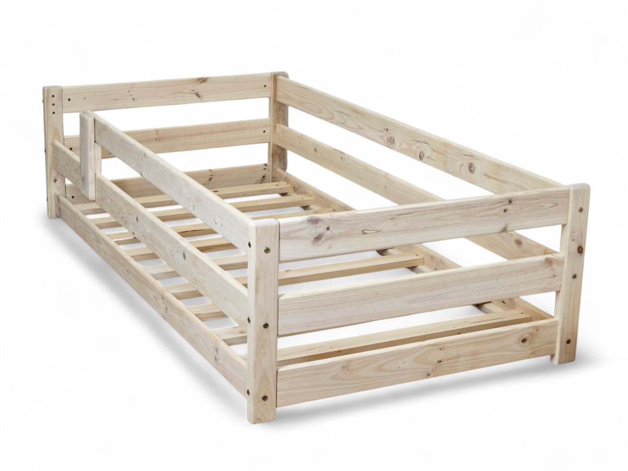 3 in 1 Solid Pine Toddler Bed 👶🛏️