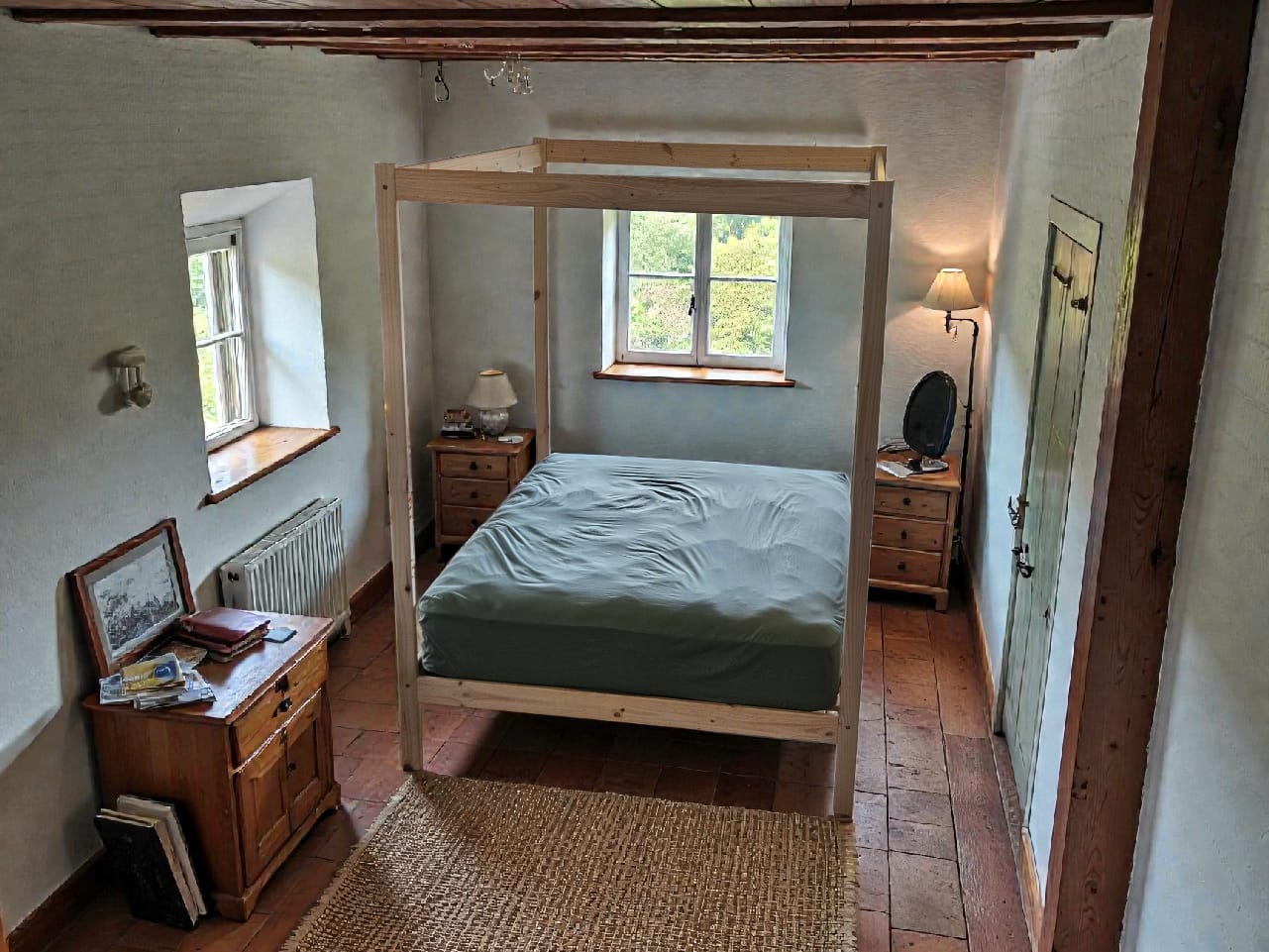 Talo 4 Poster Solid Pine Bed 🪵🛌