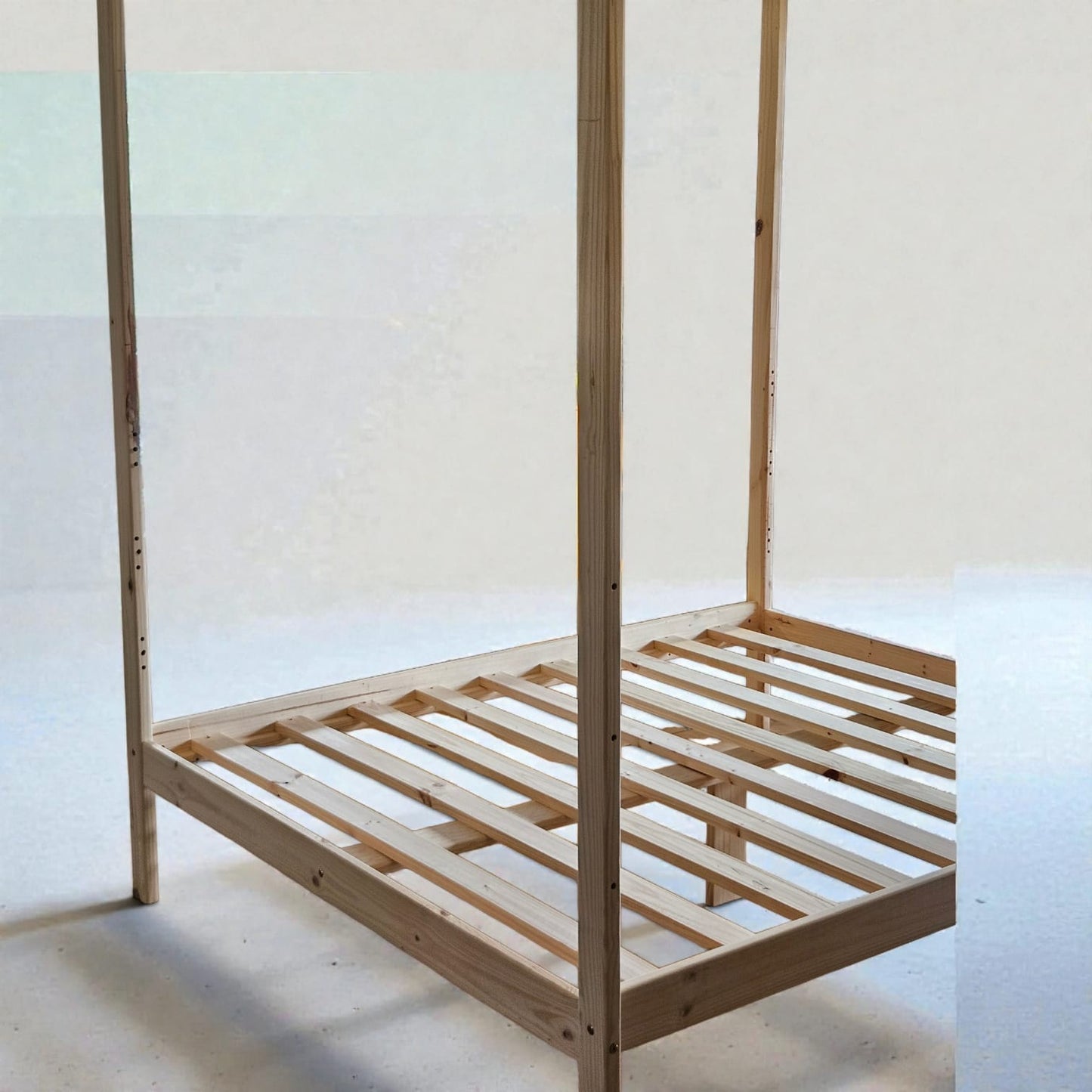 Talo 4 Poster Solid Pine Bed 🪵🛌
