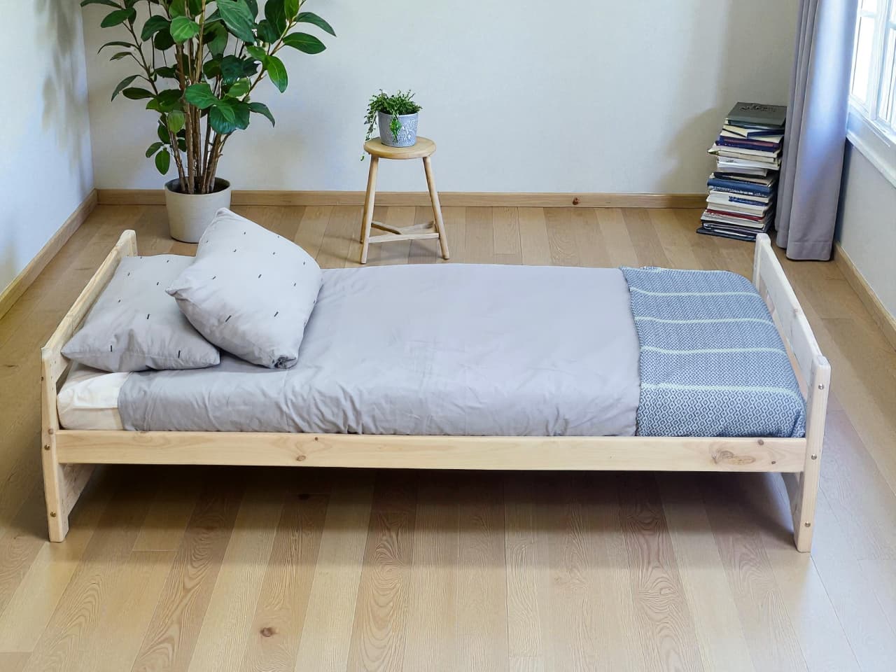 3 in 1 Solid Pine Toddler Bed 👶🛏️