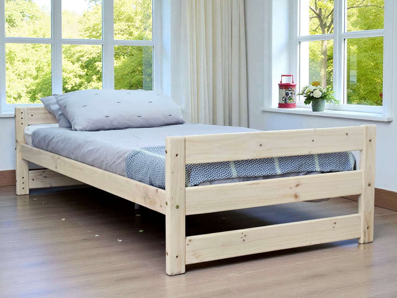 3 in 1 Solid Pine Toddler Bed 👶🛏️
