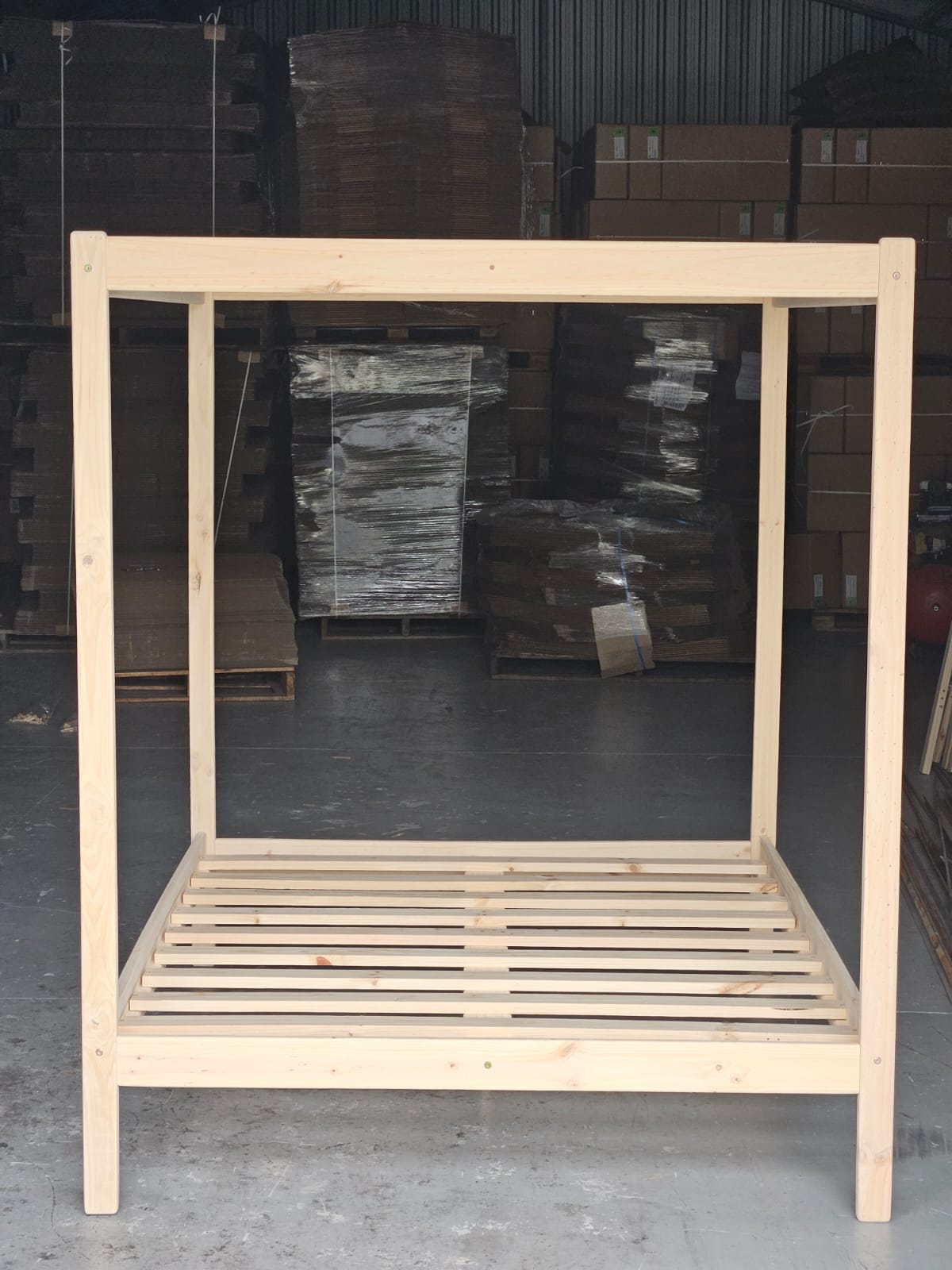 Talo 4 Poster Solid Pine Bed 🪵🛌