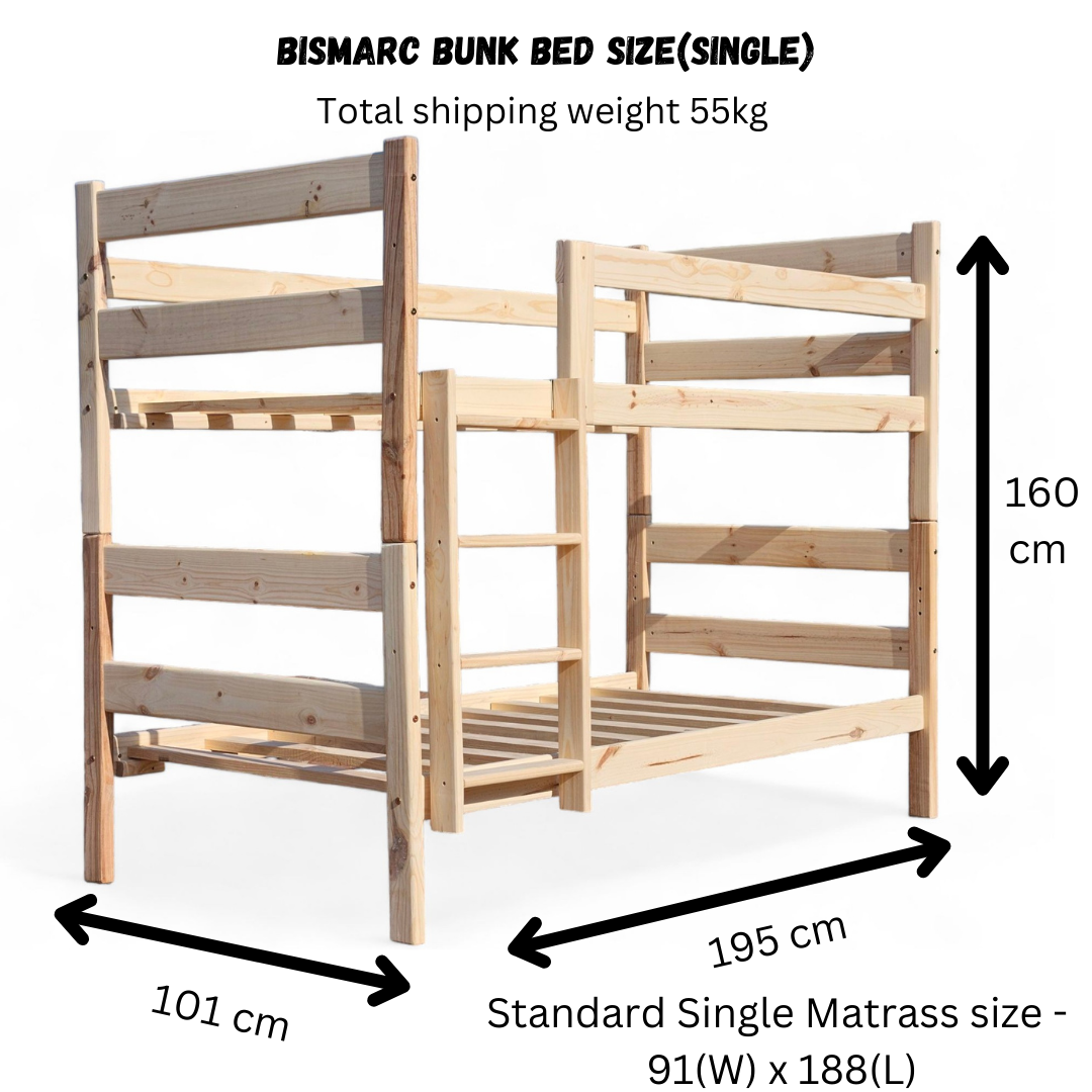 Knysna Pine Bunk Bed