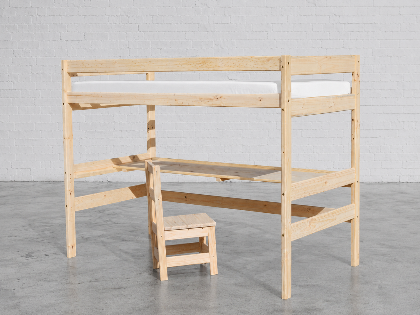 Solid Pine Loft Bed
