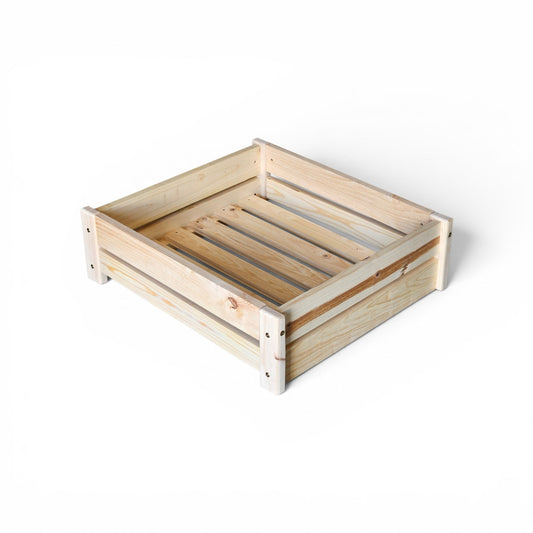 Solid Pine Trundle Storage Unit 📦