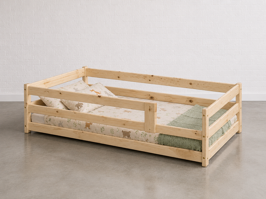 3 in 1 Solid Pine Toddler Bed 👶🛏️